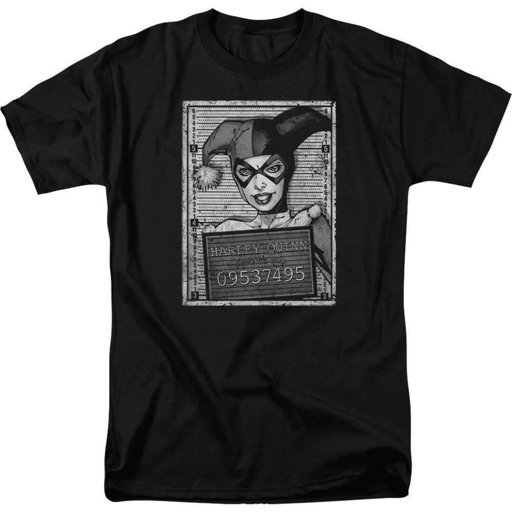 Harley Quinn Mug Shot Dc Comics Tshirt